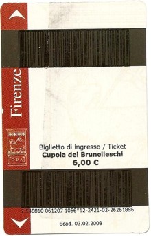 Ingresso para o Duomo