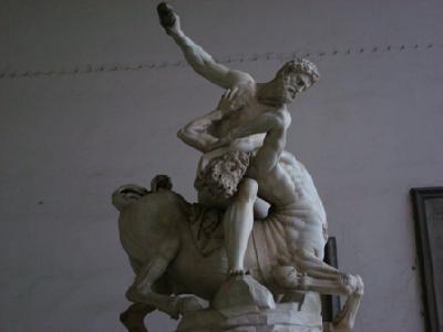 Estátua na Loggia dei Lanzi