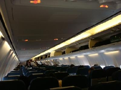 Interior da aeronave
