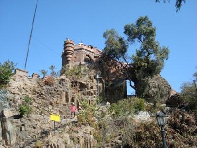 Mirante no topo do Cerro