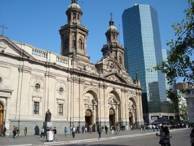 Catedral de Santiago, na Plaza de Armas