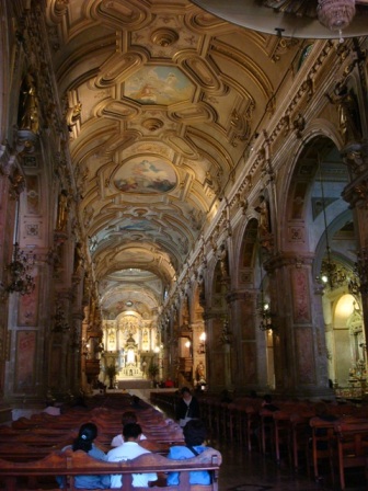 Interior da Catedral de Santiago