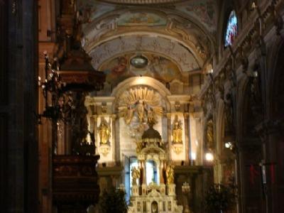 Interior da Catedral de Santiago