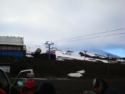 O teleférico que funcionava somente em alta temporada