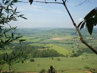 Vista do Cuscuzeiro. Daqui iniciamos a escalada