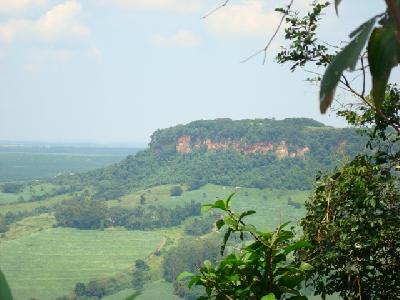 Vista do Cuscuzeiro. Daqui iniciamos a escalada