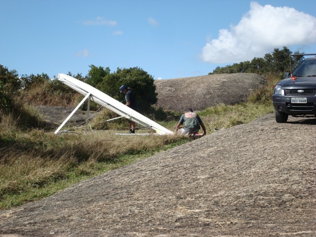 Montando a asa delta