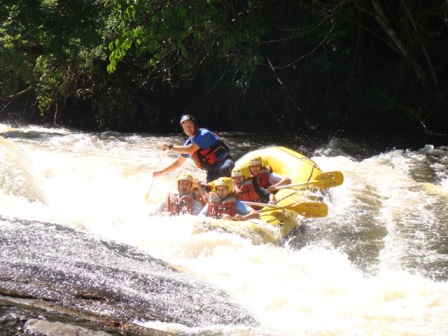 Rafting no Jacaré-Pepira