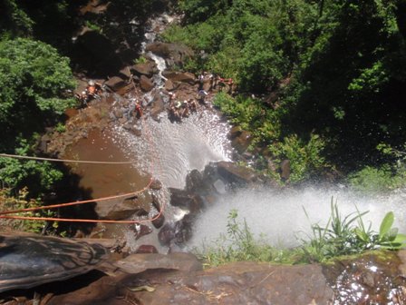 Cachoeira da Figueira, vista de cima