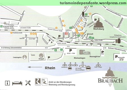 Mapa de Braubach. Clique para ampliar