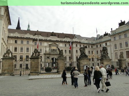 Entrada do Castelo de Praga