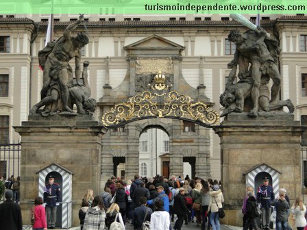 Entrada do Castelo de Praga