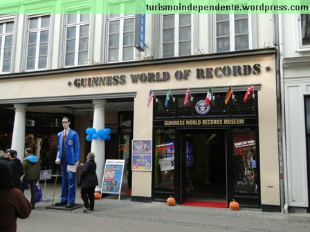 Museu do Guinnes, na rua Strøget