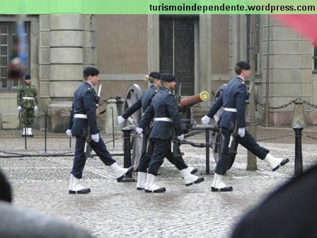 Solenidade para troca da guarda