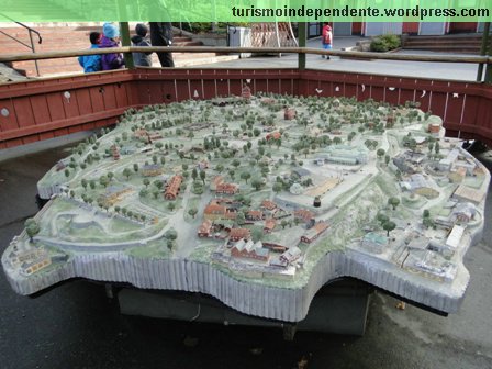 Maquete do parque