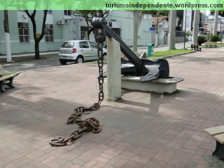 Praça em frente a Igreja Nossa Senhora do Rosário