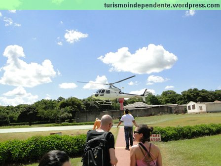 Passeio de helicóptero