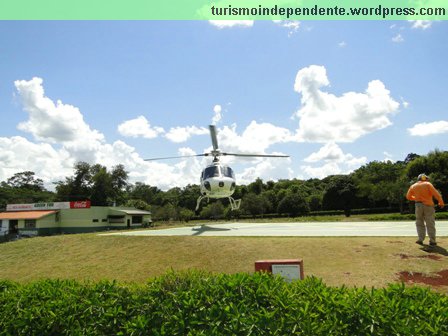 Passeio de helicóptero