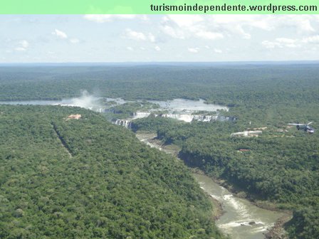 Sobrevoo pelas Cataratas do Iguaçu