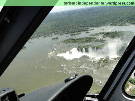 Sobrevoo pelas Cataratas do Iguaçu - Garganta do Diabo