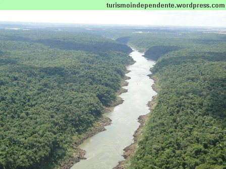 Sobrevoo pelas Cataratas do Iguaçu - Rio Iguaçu