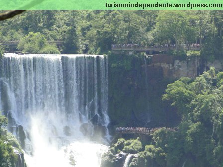 Cataratas do Iguaçu - passarelas do lado argentino