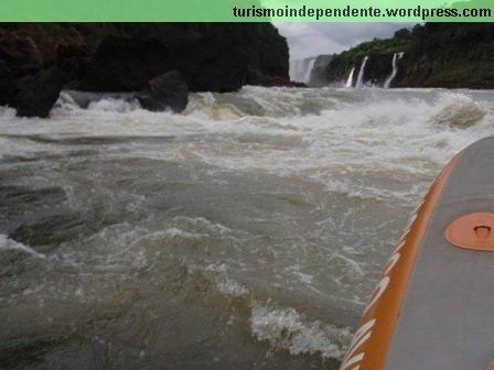 Rio Iguaçu - bom trecho para rafting