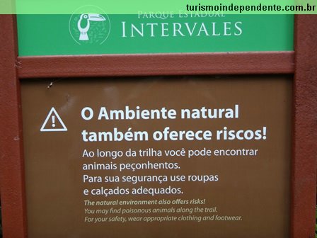 Aviso do Parque