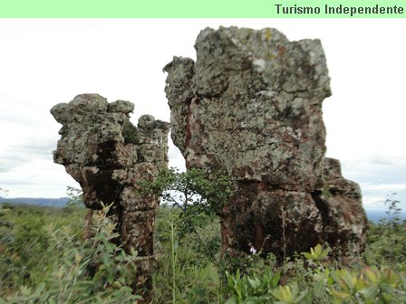 Pedras que dão nome ao local.