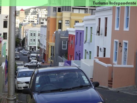 Bo-Kaap, o bairro colorido da Cidade do Cabo.