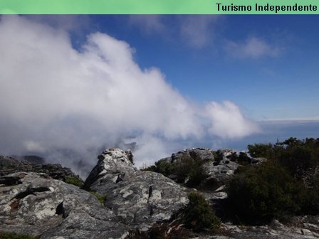 Vista do topo da Table Mountain.