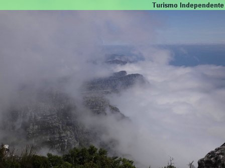 Vista do topo da Table Mountain.