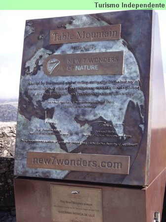 Table Mountain, uma das novas sete maravilhas do mundo.