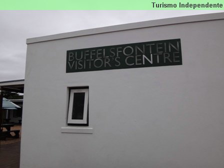 Centro de visitantes do Buffelsfountein.