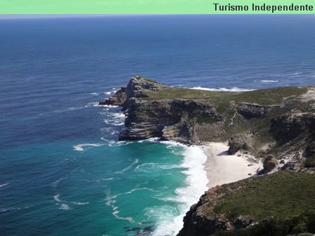 Praia em Cape Point.