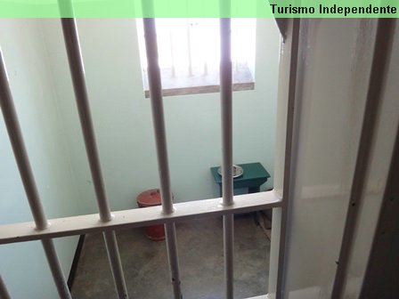 Cela onde Nelson Mandela ficou preso por 18 anos.