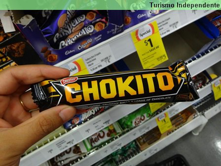 Chokito, embalagem diferente.
