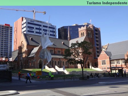 Igreja Saint George's Cathedral, em Perth.