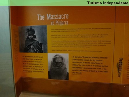 Histórias de massacre na invasão europeia.