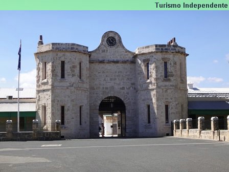 Fachada da Fremantle Prision.