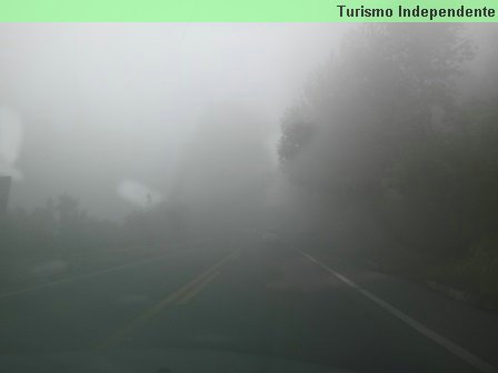 Neblina no caminho entre Caxias do Sul e Gramado.