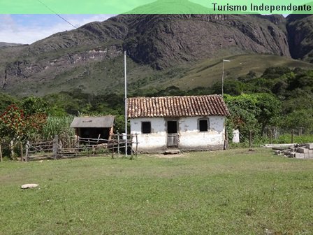 O morador dessa casinha é um antigo guardião do Parque. Pode se dizer que sua casa era a antiga sede do Parque.