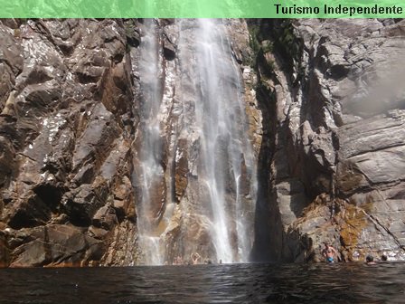 Cachoeira Rabo de Cavalo.