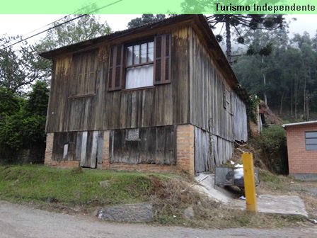 Casas de madeira em Caxias do Sul.