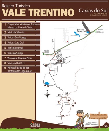 Roteiro Turístico Vale Trentino.