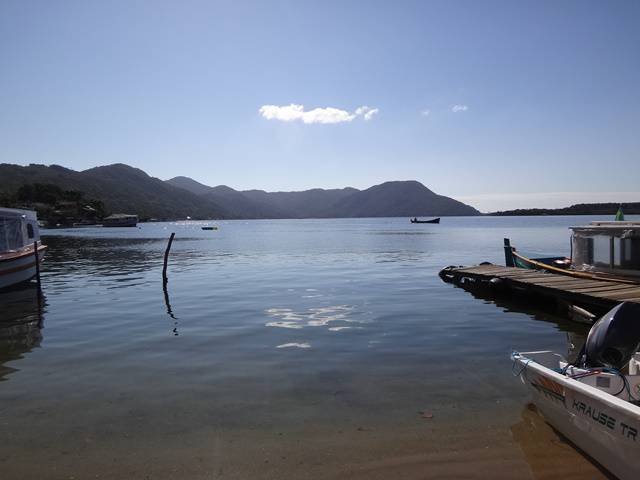 Prainha na Trilha da Costa da Lagoa, em Floripa.