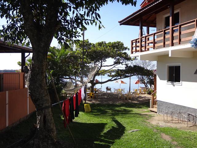 A maioria dos restaurantes possui vista para a Lagoa da Conceição.