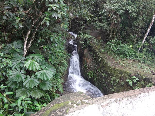 Cachoeira ao lado da Estrada.