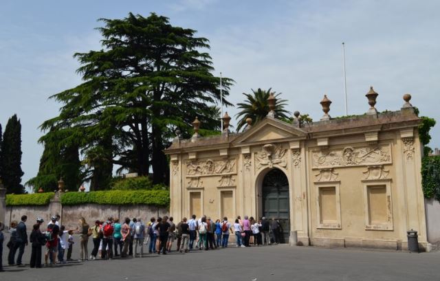 A fechadura de Roma. Foto: http://italyxp.com/