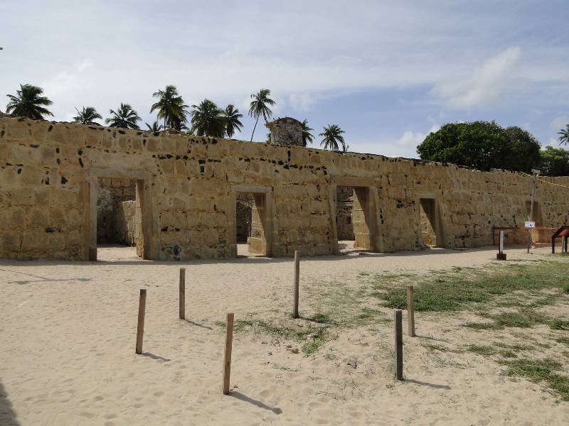 Forte Orange, na Ilha de Itamaracá.